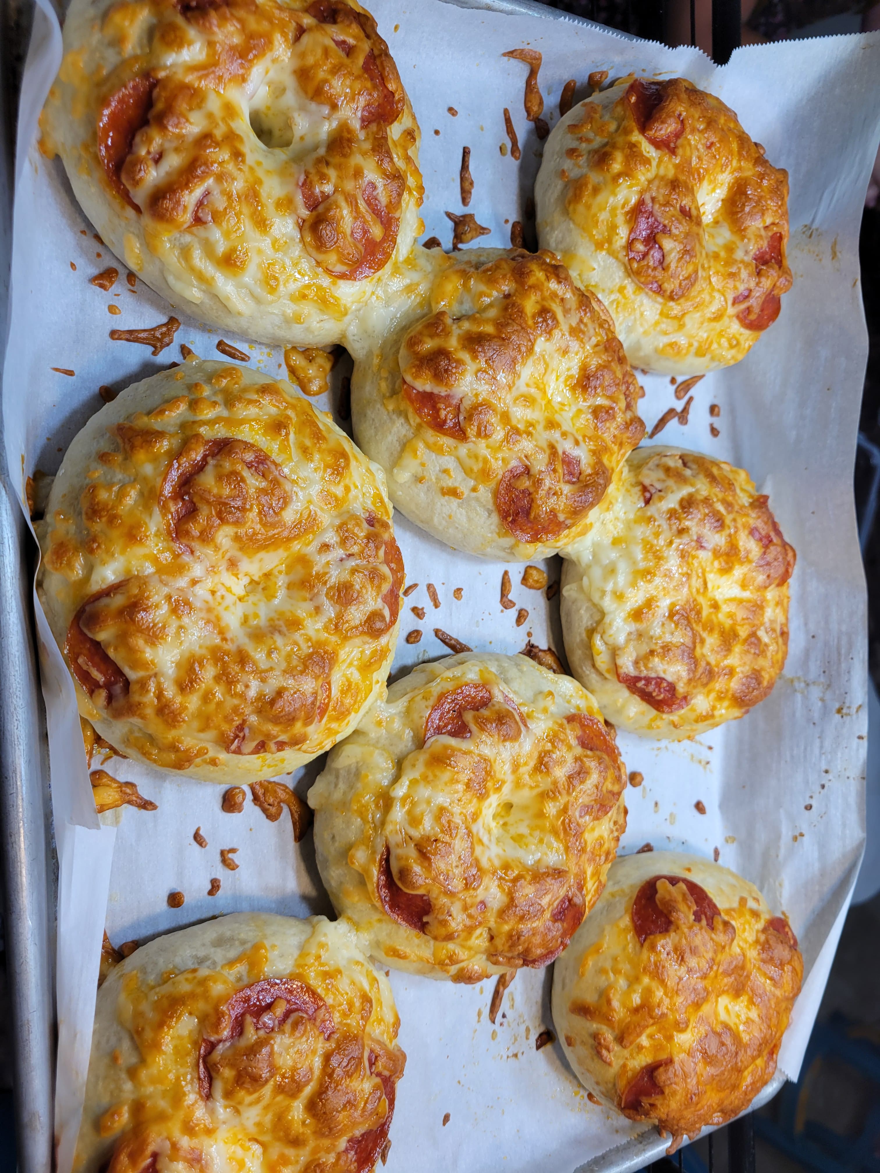 Bacon White Cheddar Bagels